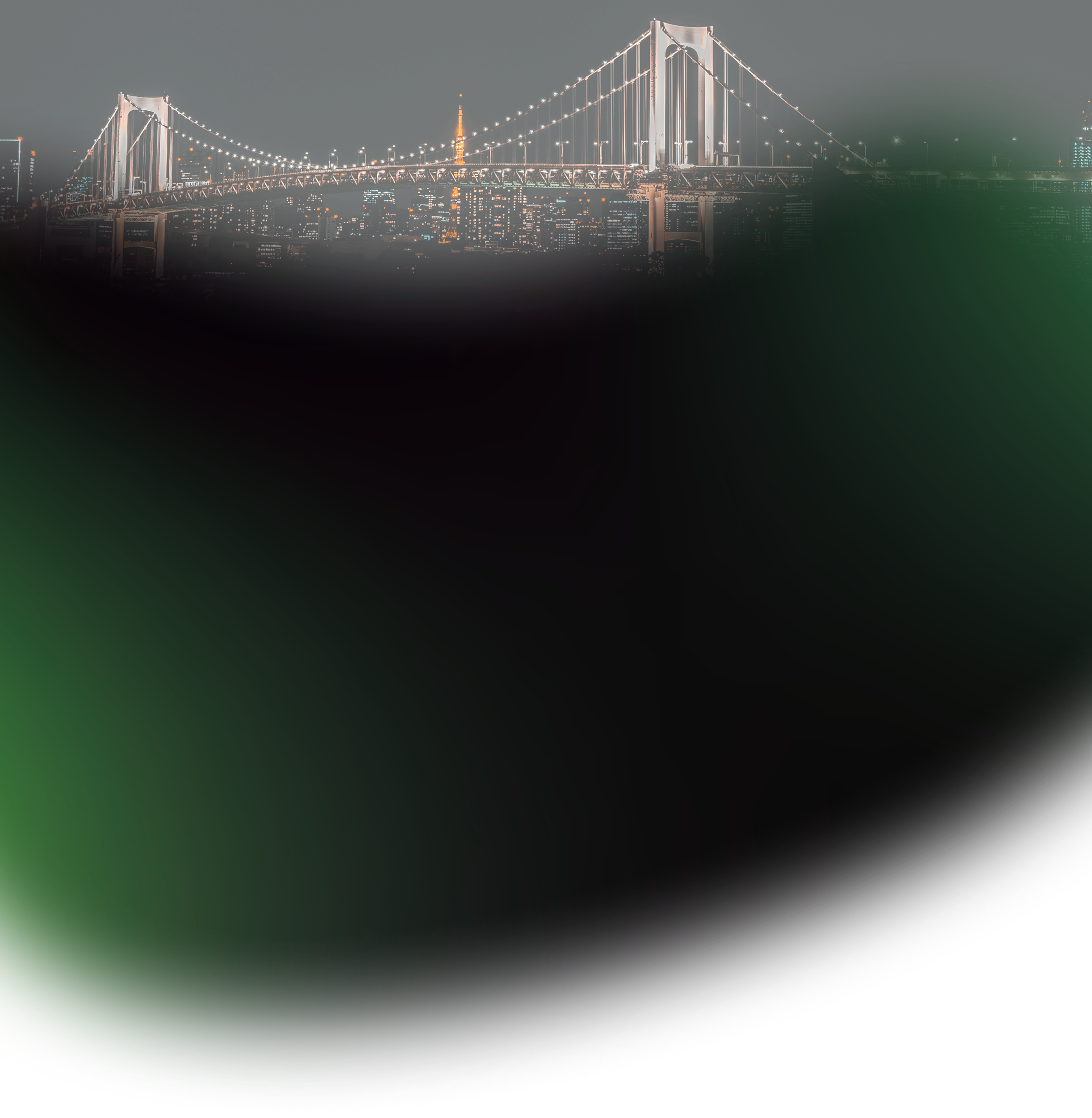 夜の橋の写真