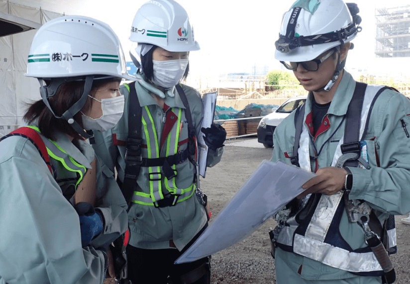 作業手順の打ち合わせ