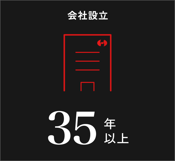 会社設立35年以上